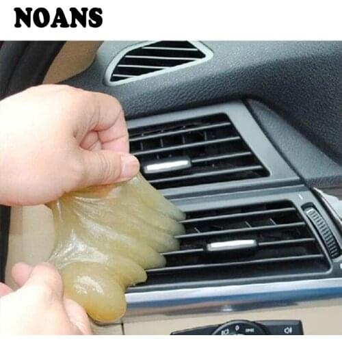 NOANS 1x Clean Gel pollution-free Sticker For Volvo S60 s90 xc90 s80 Skoda Octavia A7 A5 Rapid Fabia Superb Land Accessories