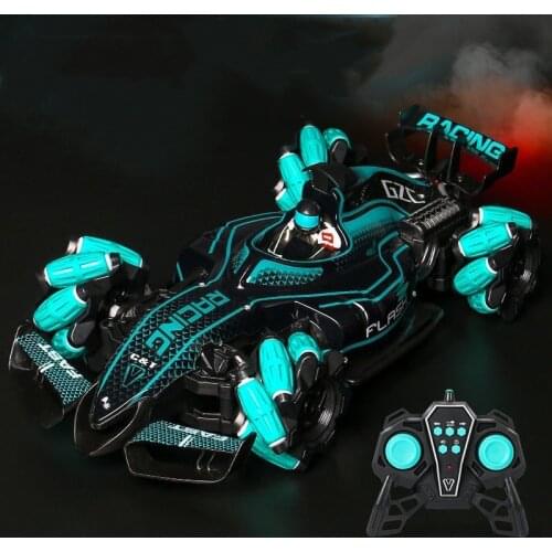 New product 4WD remote control car 1:14 formula remote control car multifunctional water spray remote control drift racing toy