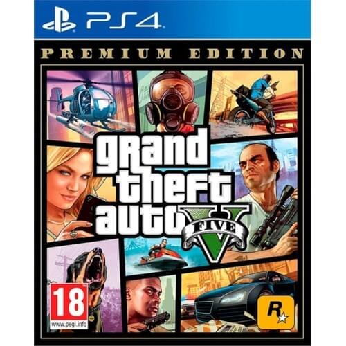 GTA 5 Premium Edition PS4 Game Original Playstation 4 Game Grand Theft Auto