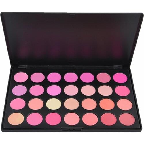 28 Color Blusher Palette Peach Pink Tone Powder Blush Makeup Cheeks Blush Pallete Face Blush-palette Facial Foundation