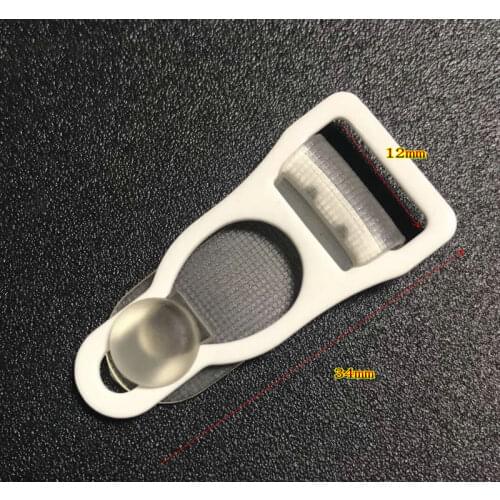 12mm 20 Pcs Black Suspenders Garter Clips Garment Accessories Stockings Clip buckle Durable bra Straps brief adjustable