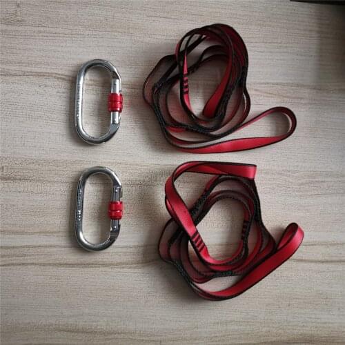 Full set Yoga belt, climbing belt, braid, aerial yoga hammock, carabiner, carbines, safety buckle, yoga hammock, flying swing