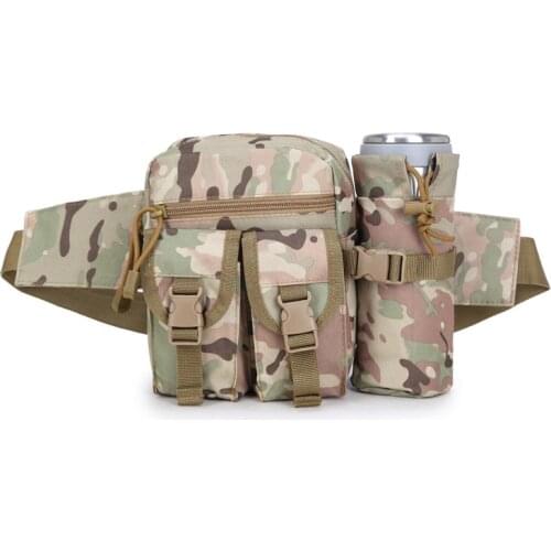 2020 Waist Pack Hot Tactical kettle Belt Bag Men Outdoor Casual Sports Army fan Fanny Pack Travel Camouflage Organizer Waist Bag