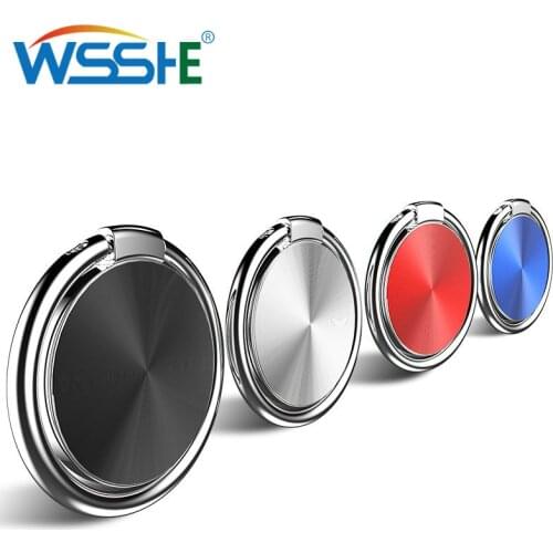 Thin Smart Phone holder Finger Ring Stand Universal For iphone X 8 7 6s plus 5 Xiaomi Samsung note9 car Tablet 360 Rotate Luxury
