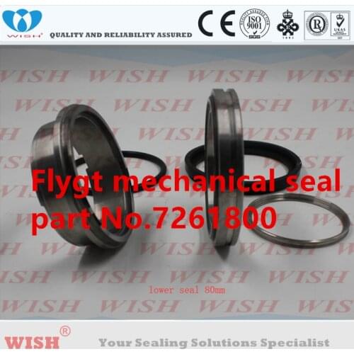 Outer mechanical seal Flygt pump part number 726 18 00, replace 3377906 lower seal