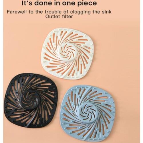 Anti-blocking Hair Catcher Hair Stopper Plug Trap Shower Floor Drain Covers Sink Strainer Filter Bathroom Kitchen Accessories