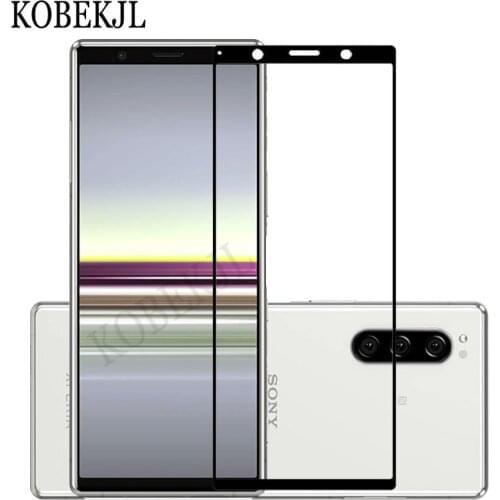 For Sony Xperia 5 Tempered Glass Sony Xperia 5 Screen Protector For Sony Xperia 5 Xperia5 J8210 J8270 J9210 Sony5 Full Coverage Protective Film 9H