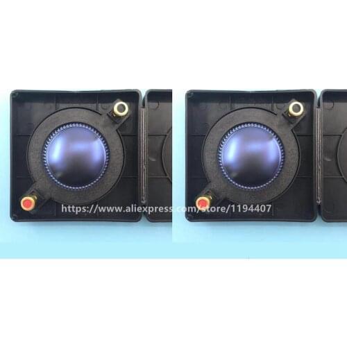 44.4MM Voice Coil Blue Film 44 Core Horn Tweeter Driver Diaphragm Treble Speaker Repair DIY 8OHM 70-250W High-end 2PCS