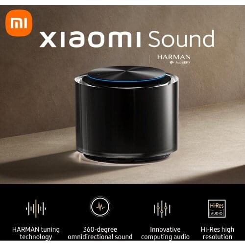 Xiaomi Sound Speaker Wireless BT5.2 Music Player Tuning Omnidirectional Hi-Res High Resolution UWB Connection Stereo Speaker