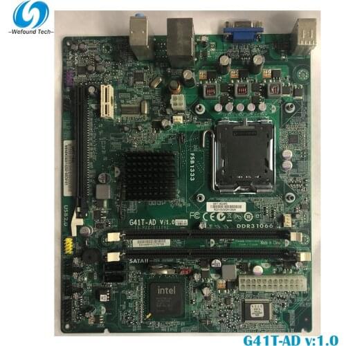 100% Working Desktop Motherboard for G41T-AD System Board Fully Tested