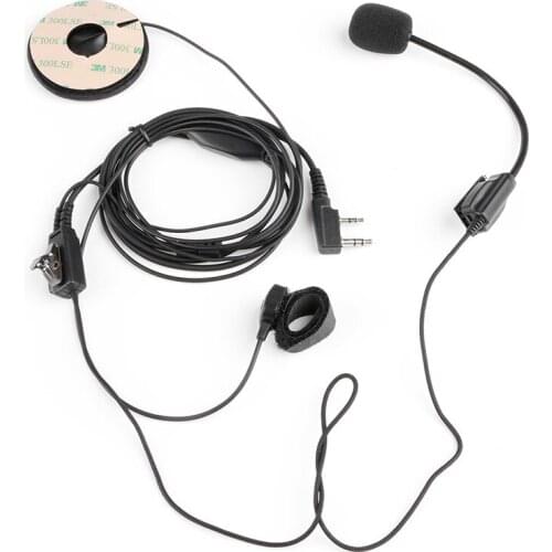 2Pin Helmet Motorcycle Race Two Way Radio Headset Microphone for kenwood X3UB
