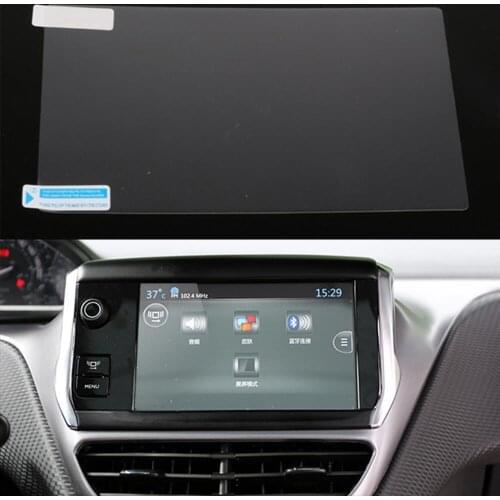 Car GPS Navigation Screen Film For Peugeot 3008 408 508 For Citroen C4 C3 C5 DVD Screen Protective Anti Scratch Film Car Styling
