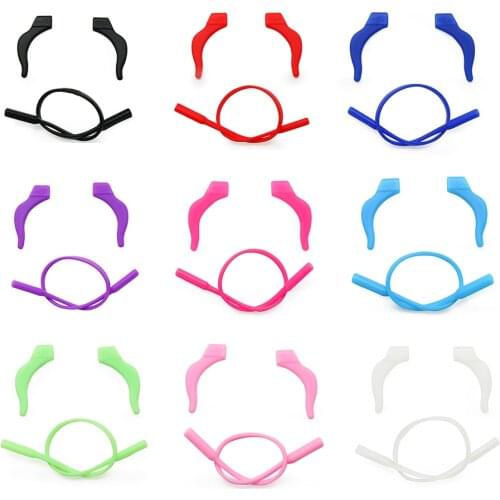 3 Sets Pack Kids Glasses Silicone Cord Children Eyeglasses Ear Locks with Head Band Strap Retainer Temple Locks