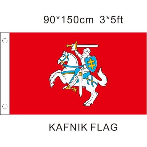 KAFNIK,State flag of Lithuania Lithuanian Ensign Flag hot sell goods 3X5FT 150X90CM Banner , free shipping