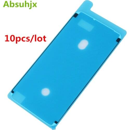 Absuhjx 10pcs Waterproof Sticker for iPhone X XS Max XR Adhesive Pre-Cut LCD Screen Frame Pull Tape for iPhone 6S 7 8 Plus