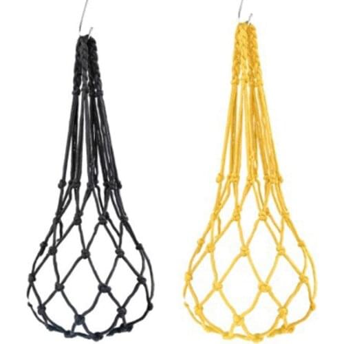 Chicken Vegetable Net Bag Fruit Treat Snack Holder Hanging Feeder Coop Feeding Tool for Hens Duck Large Birds