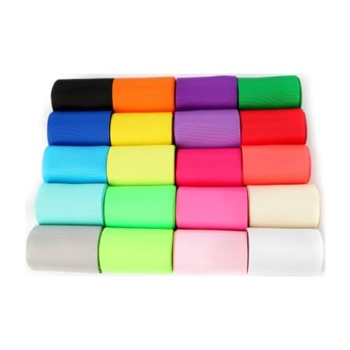 David accessories 3" 75mm Grosgrain Ribbon Tape Packing Material DIY Hair Bow Craft Party Decoration Gift Wrapping,10Yc12348