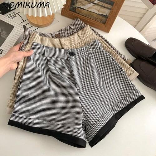 Женские завышенные шорты Nomikuma China At AliExpress