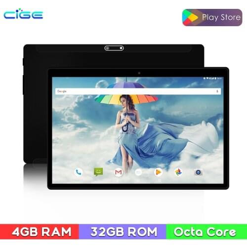 New original cheap 10 inch Tablet 8 Core 4GB RAM 32GB ROM Android 9.0 Tablets PC 1280x800 IPS 4G Call Dual Wifi GPS Tablette