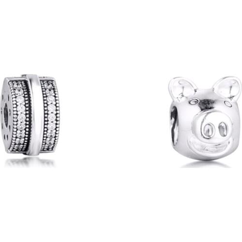 One Set Silver Pendant Sparkling New Valentines Day Sterling Autumn Charm S925 Anniversary Bracelets Beads for Jewelry Making