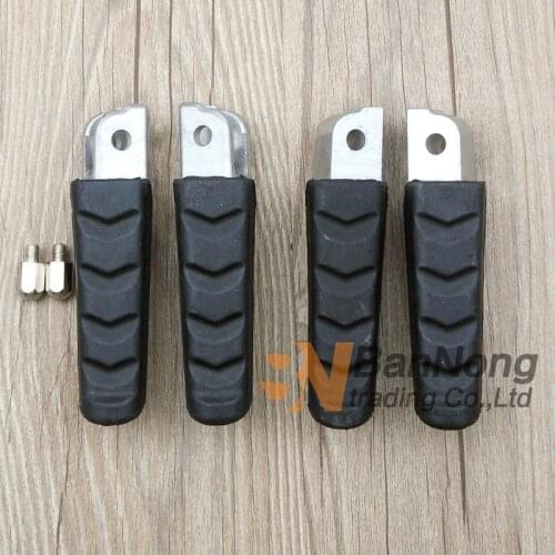 Motorcycle Front and Rear Footrests Foot pegs For BMW F800S F800ST R1200S R1200ST R1200R