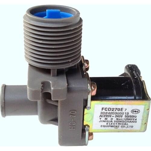 Suitable for Midea washing machine accessories original authentic water inlet solenoid valve FCD270E7 AC220V-240V 50 / 60Hz