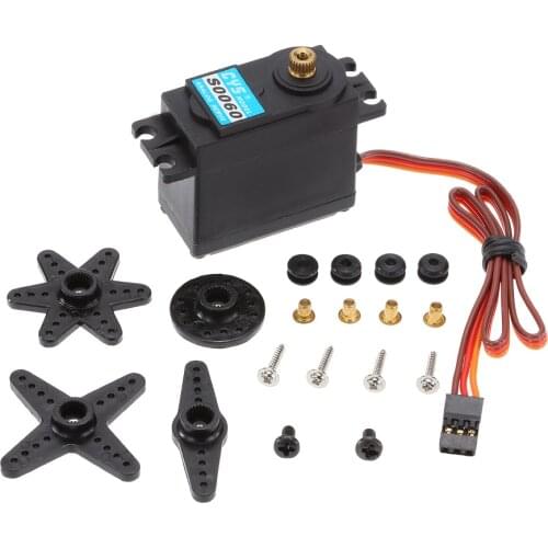 6KG Servo Original CYS S0060 Metal Gear Analog Standard Servo for 1/10 Axial SCX10 Redcat RC Racing Car RC Boat RC Airplane