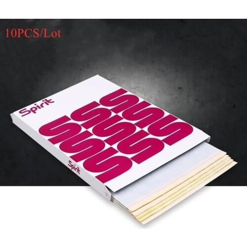 10PCS A4 Size 4 Layers Tattoo Transfer Paper Spirit Master Tattoo Stencil Copier Carbon Thermal Paper Leaves Tattoo Accesories
