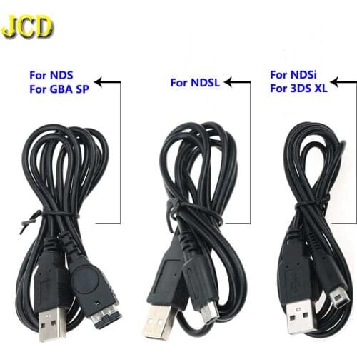 USB Charger Cable For Nintendo DS Lite NDSL NDSi NDS Power Charging Cable Cord Line For GBA SP For 3DS New 3DS LL XL Controller