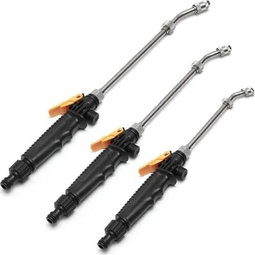 Car High Pressure Water Gun Washer Garden Hose Wand Nozzle Spray Sprinkler Cleaning Tools Metal Water Gun for Car Washing Tools