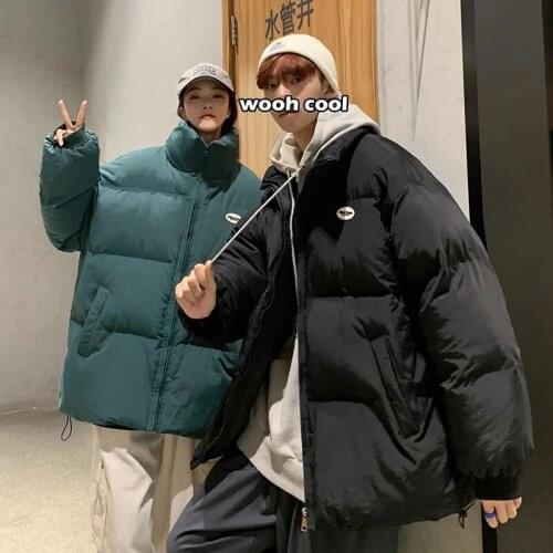 Couple outfit Winter Coats Women 2021 New Winter Thick Warm Cotton Jackets Female Oversize Loose Down Cotton Parka Coat Womens