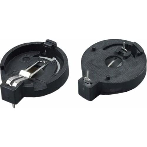 10PCS Factory Product CR2032 CR2025 BS-3 battery holder CR2032 Button Coin Cell Holder Socket Case