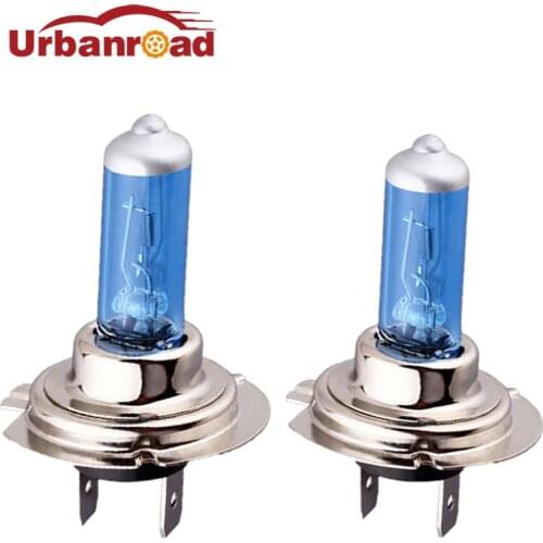 2PCS 6000k Xenon White h7 100w Bulbs 12V Halogen Fog Lights Car Light Source Head Lamp Super Bright H7 Free SHipping