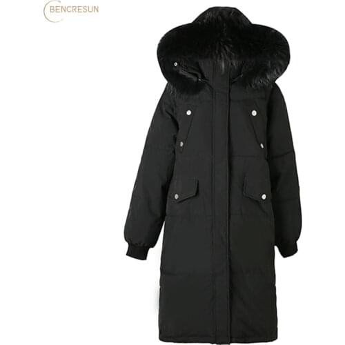 Женские прямые пуховики Bencresun China At AliExpress