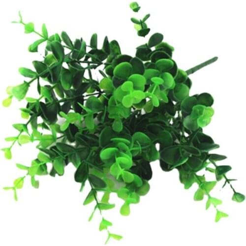 Simulation Green Potted Plant Privacy Fence Screen Outdoor Garden Backyard Fake Plants Home Decor Artificial Tree