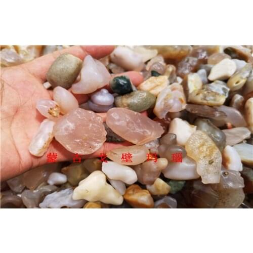 Natural Alxa Gobi Agate Wind Stone Kistler Rough Stone Collection Stone Family Fish Tank Decoration Stone