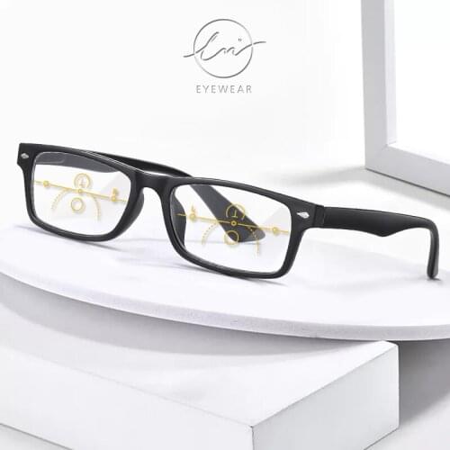 LM TOP Quality Reading Glasses Men Women Rectangle Blue Light Blocking Glasses Business Presbyopic Eyeglasses oculos de grau