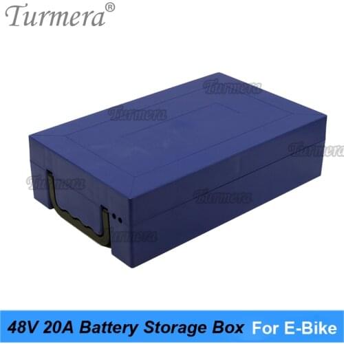 48V 20Ah Empty Battery Storage Box with Handheld for 3.2V 32700 Lifepo4 Battery Electric Bike or 3.7V 18650 lithium Use Turmera