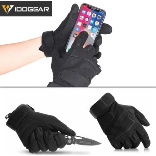 IDOGEAR Tactical Winter Gloves Touch Screen Tactical Gloves Knuckle Driving Warm Windproof Mittens 3614