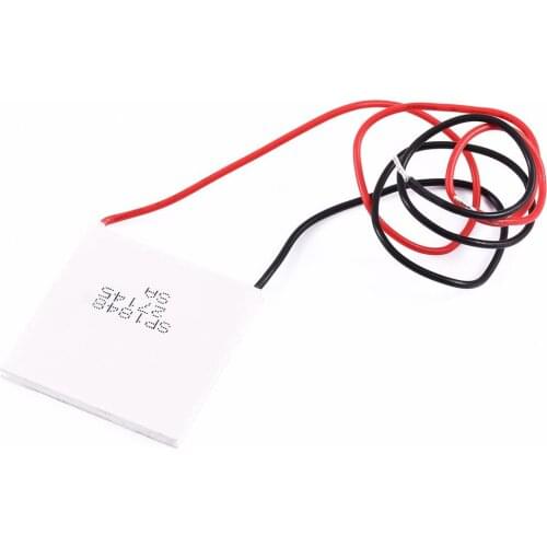 Heatsink Thermoelectric Generator Power Peltier Cooler Cooling Plate Module Element Device with Insulated Leads SP1848-27145