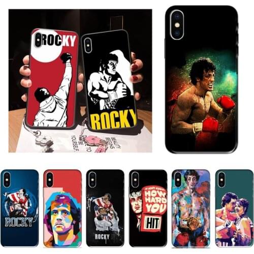 XWYING Rocky Balboa DIY Luxury High-end Protector Phone Case For iPhone 12 Mini 11 Pro XS Max X XR 7 8 Plus