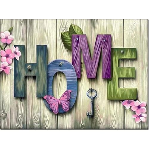 5D DIY Diamond Painting Landscape Home Letter Cross Stitch Patterns Diamond Painting kits for Embroidery with Beads