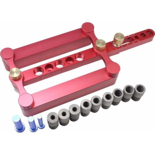 6mm 8mm 10mm Self Centering Spike Template Set Metric Drilling Spigot Hand Tools Tool Set For Woodworking
