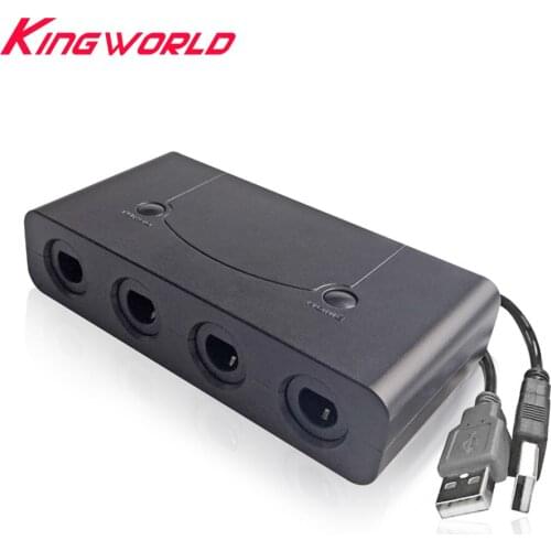 50pcs Converter Adapter for S-witch for G-C w-i-i-u or P-C have HOME and TURBO function Controller Adapter three in one black