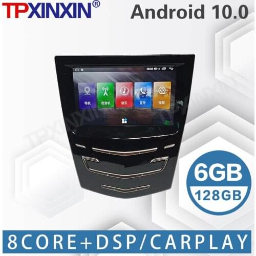 4+64G For Cadillac ATS ATSL XTS SRX CTS Android Car Radio Tape Recorder Multimedia video player GPS Navigation HeadUnit