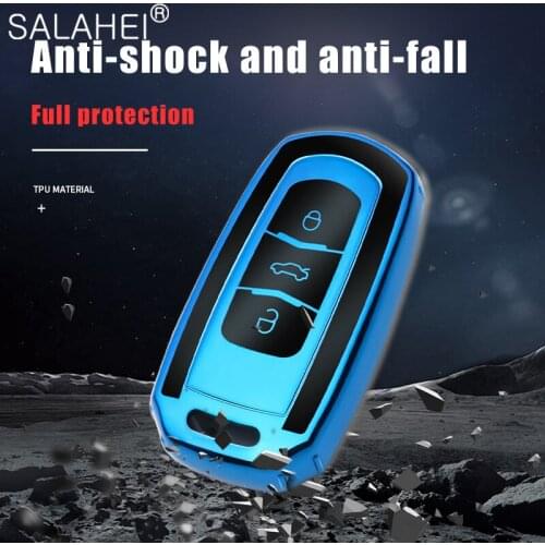 TPU Car Key Case Protective Cover For Geely Atlas SUV Boyue borui Coolray Emgrand NL3 EX7 X7 EC7 GX7 EC715 RV EC718 GT GE SC6 GC