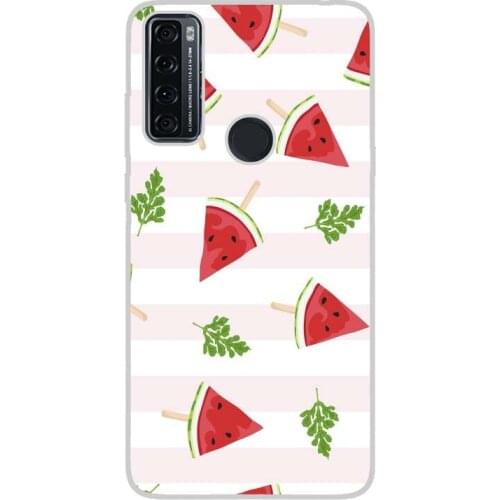 Compatible with TCL-20-SE-4G silicone gel tpu case cover case custom drawing design anti-shock funny 007 case