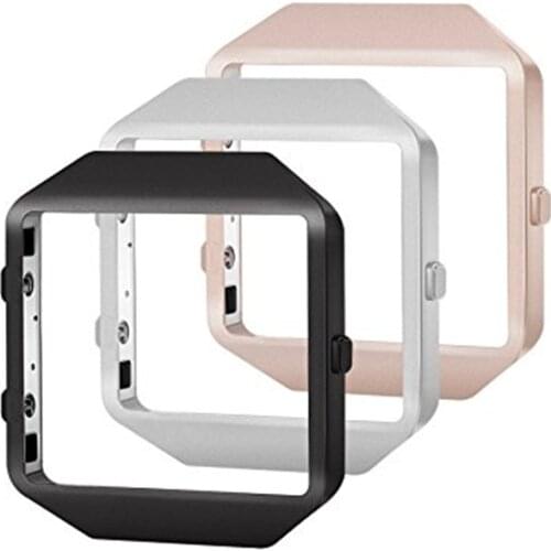 Odog Frame Case Cover Shell For Fitbit Blaze Stainless Steel Replacement Case Activity Tracker Smart Watch Accessories