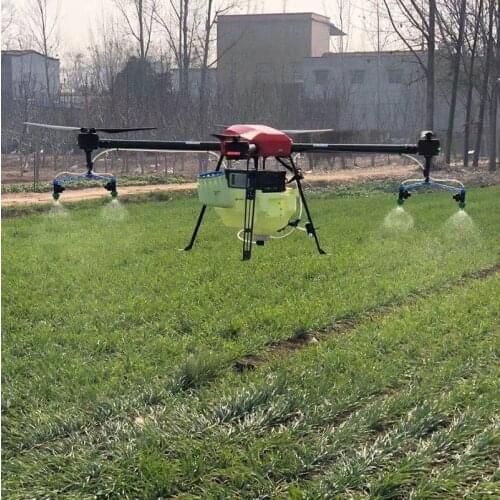 4 Axis 10L 10KG Agricultural Spray Drone Frame With JIYI K3A PRO TATTU 12S 16000MAH Battery