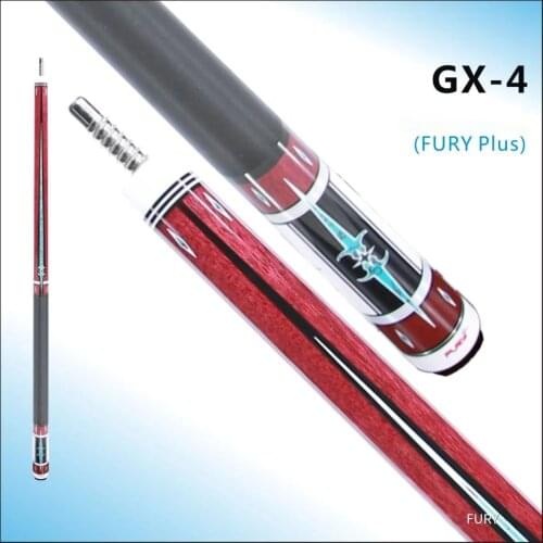 FURY GX-4 Pool Cue Stick Kit Billiard Cue 13mm Black Kamui M Tip High-end Mahogany Wood Inlay Professional Carve Technology Cue